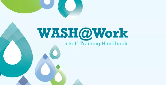 Cover - WASH@Work: a Self-Training Handbook (revised)