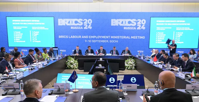 Meeting of BRICS Ministers of Labour and Employment, Sochi, Russia, 9-10 Sept 2024