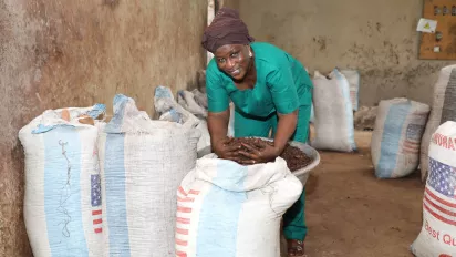 Zakaria Adama Lacera is CEO of Yumzaa Enterprises, a shea processing and soap business in Ghana, which she is in the process of formalizing.