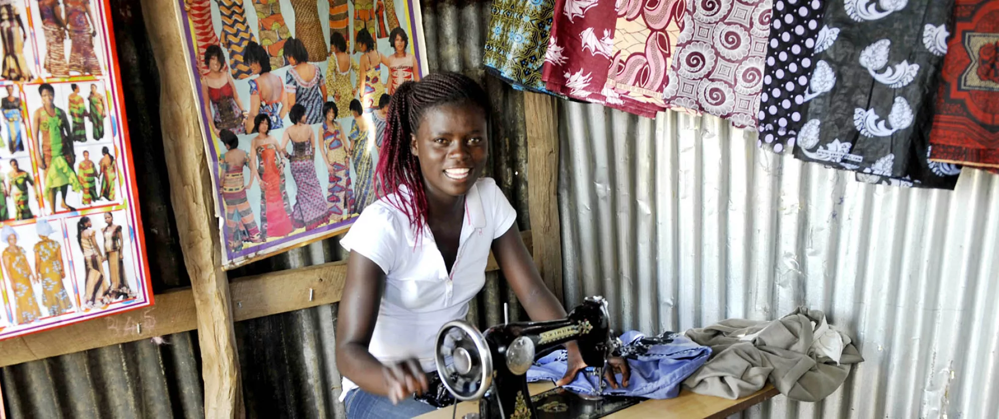 ILO Kenya, portrait of 22-year-old Jackline Adhiambo