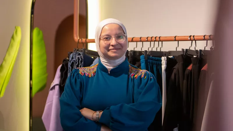 woman at her shop